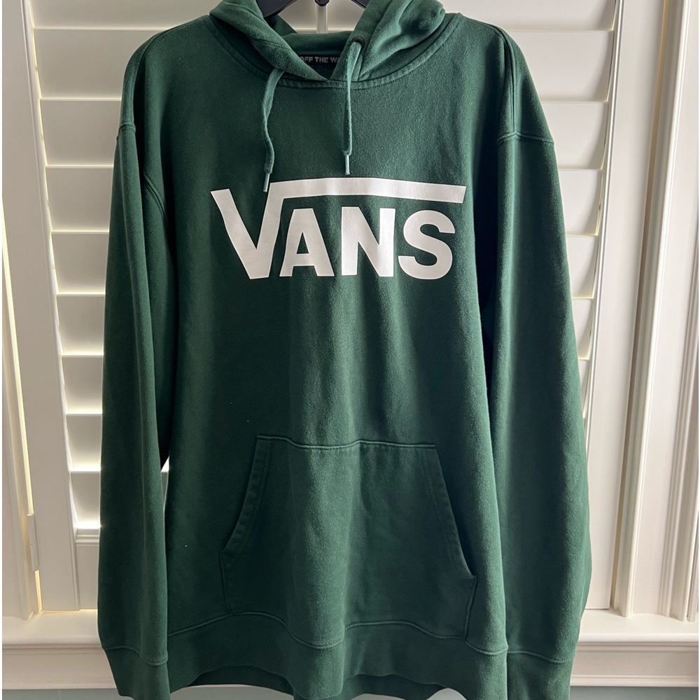 Womens green vans hoodie